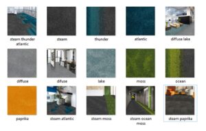 راهنمای انتخاب بهترین رنگ موکت تایلی برای دکوراسیون داخلی