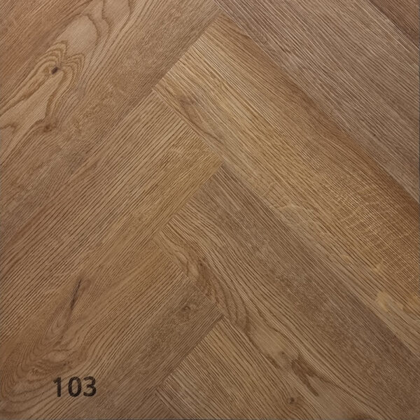 پارکت ضد آب SPC برند Neoparket مدل Chanel 103 جناغی