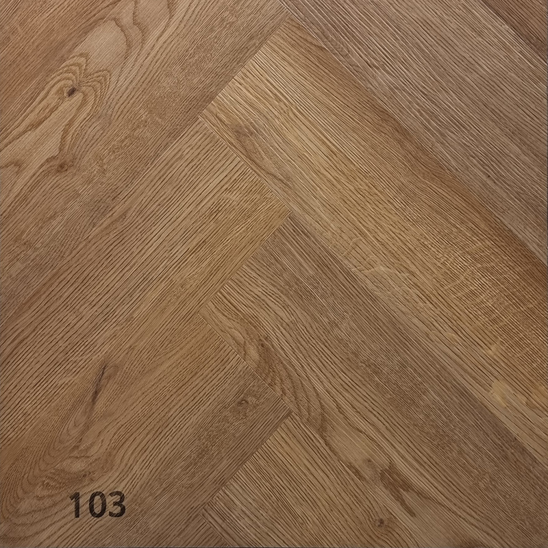 پارکت ضد آب SPC برند Neoparket مدل Chanel 103 جناغی