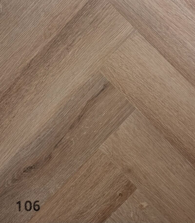 پارکت ضد آب SPC برند Neoparket مدل Chanel 106 جناغی